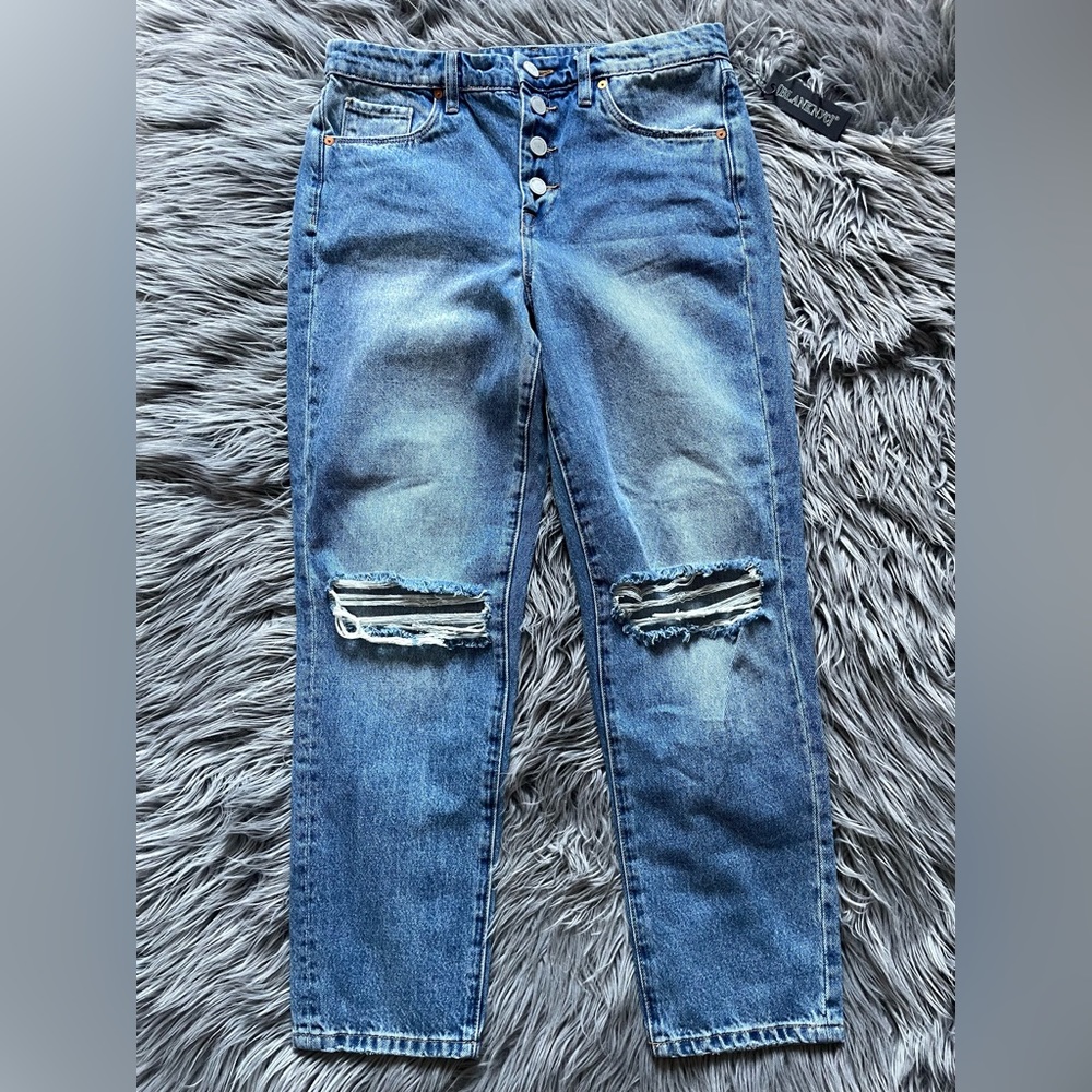 BLANK NYC madison crop high-rise denim - Picture 4 of 9